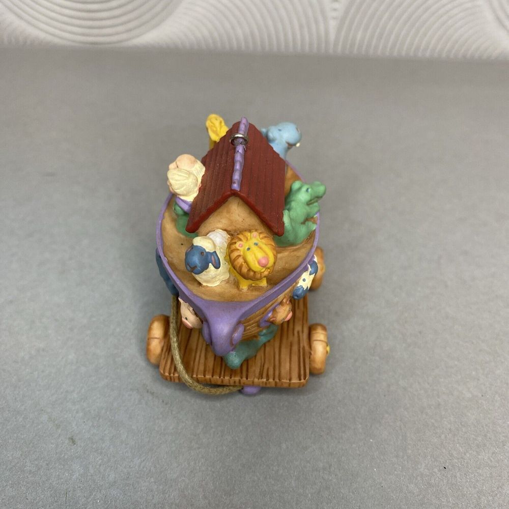 Hallmark Keepsake SAFE IN NOAH'S ARK Christmas Ornament‎ with box Dated 2000 New - Picture 3 of 11